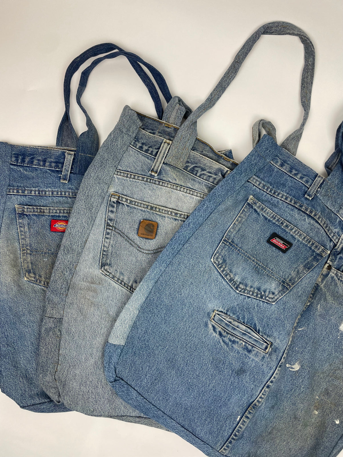 Vintage Reworked Dickies & Carharrt Denim Carpenter Shoulder Bag