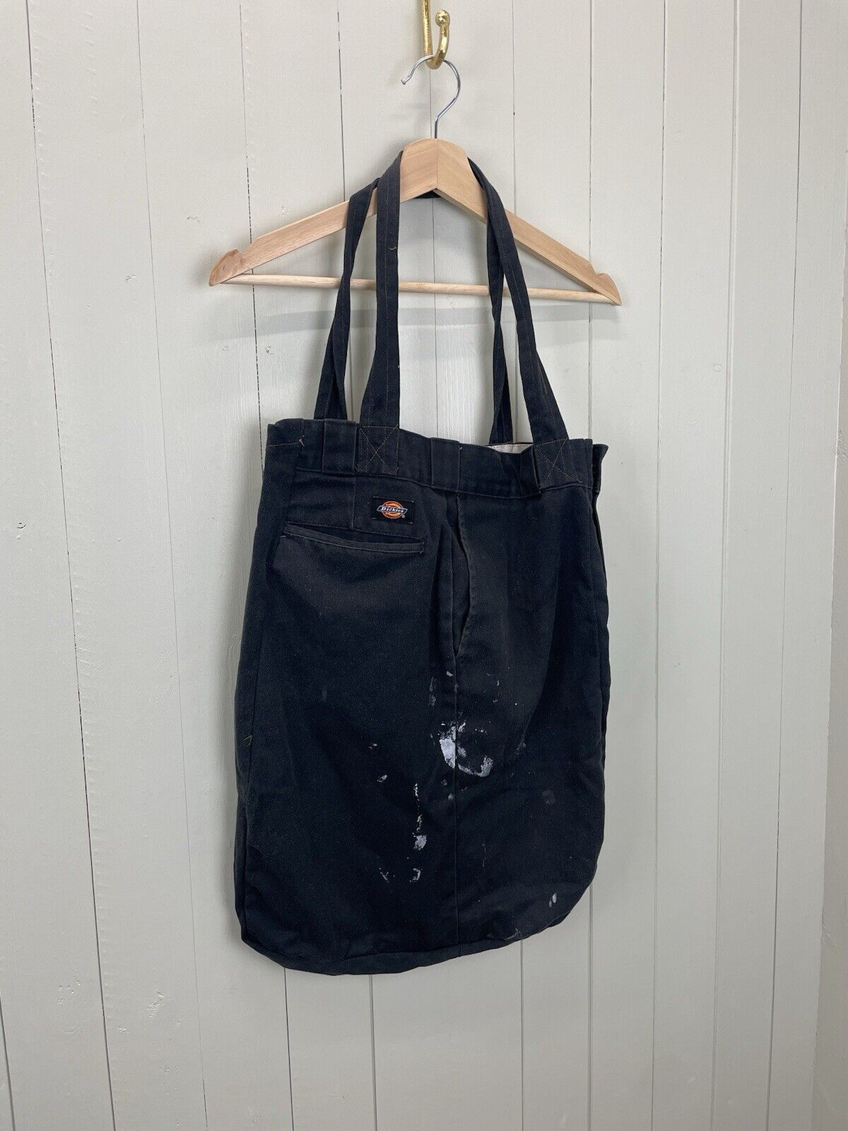 Vintage Reworked Dickies Chino Carpenter Worker Tote Shoulder Bag