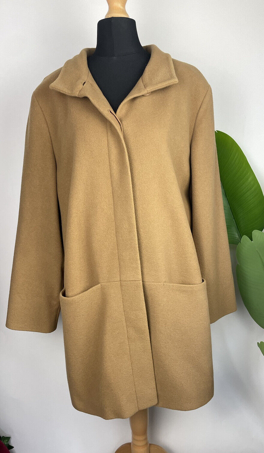 Camel hot sale duster coat